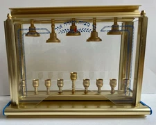 Beautiful Chanukah Menorah House •Hanukkah~Jewish Festival Of Light •Hebrew