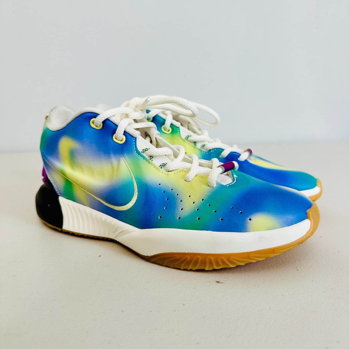 NEW NIKE LEBRON SE 21 MOVIE NIGHT GS XXI MULTICOLOR BASKETBALL