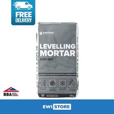 EWI-260 Wall Levelling Mortar Hole Repair Basecoat/EWI Scratch Coat -  25kg