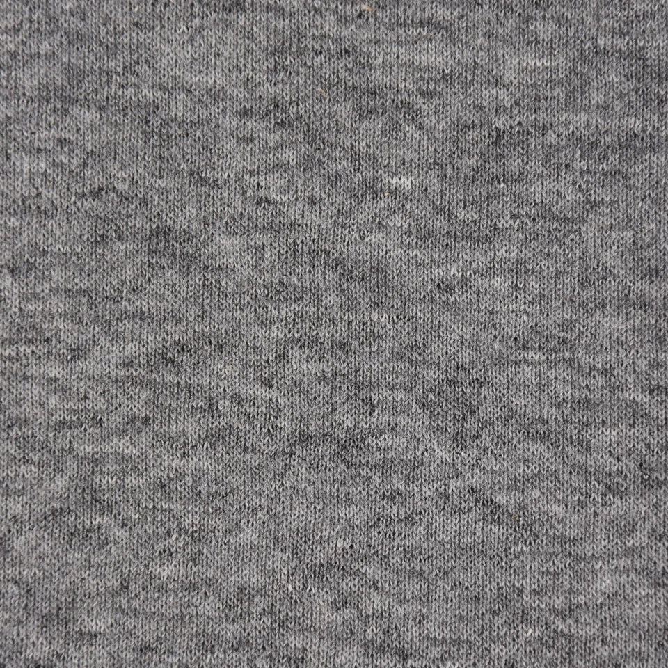 Sweatstoff Steppstoff Steppsweat einfarbig grau meliert 1,5m Breite - Bild 4 von 4