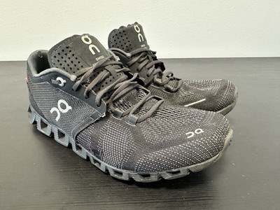 On Cloud X Women's Running Shoe Size 9 Black Sneaker Lace Up 650 Training Runner