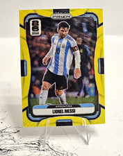 Panini 2026 Prizm FIFA World Cup Lionel Messi Argentina #10 Yellow Wave 051/180