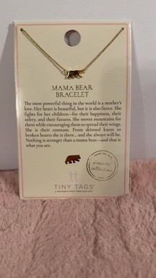 Mama Bear Necklace |  Tiny Tags