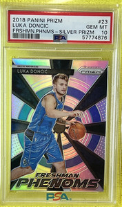 Luka Doncic 2018 Prizm #23 Freshman Phenoms - Silver Price Luka Doncic 2018 Prizm #23 Freshman Phenoms - Silver Price