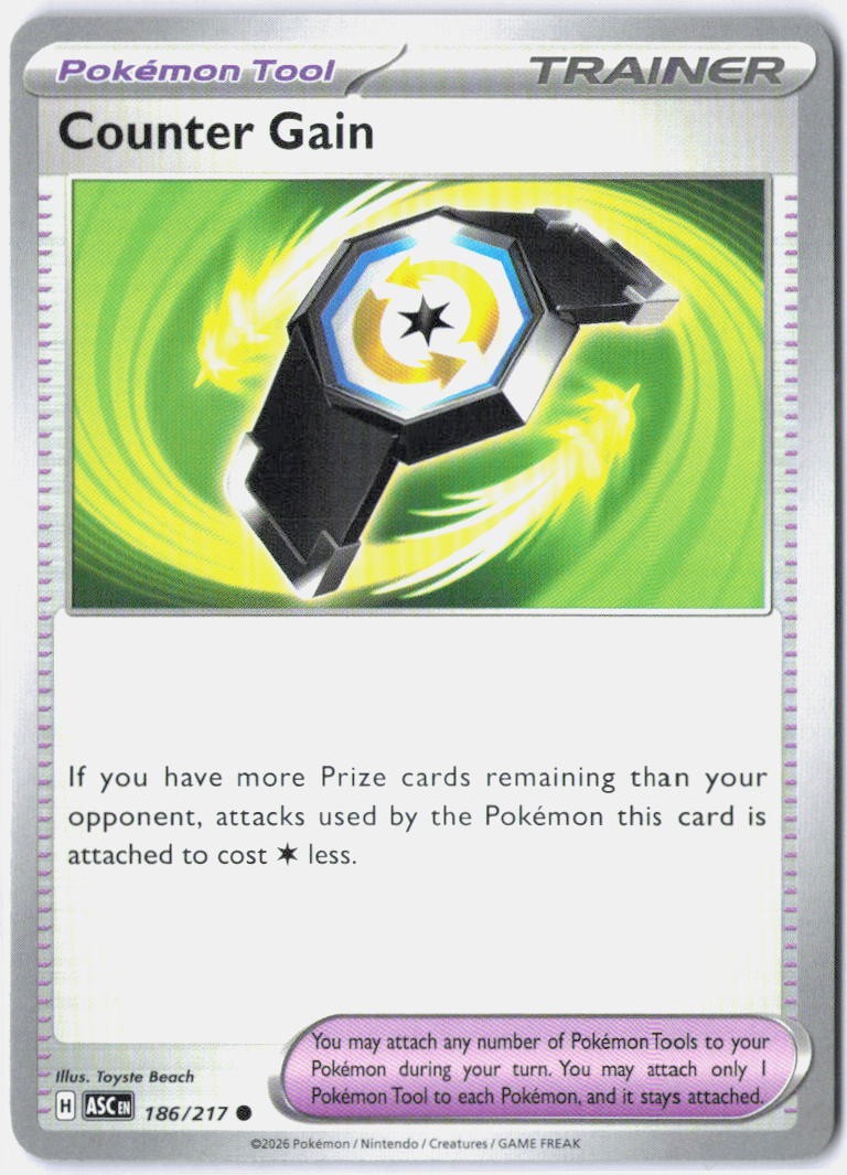 Counter Gain ME: Ascended Heroes 186/217 NM