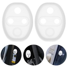 12 Pcs Door Lock Protector Silicone Latch Protective Cover Car Latches