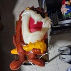 Vintage Headlites Looney Tunes Taz Lighted Wall Sculpture 120V 1990s Decor Rare — photo 2