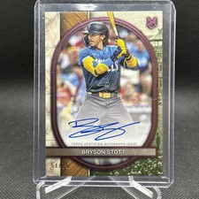 2025 Topps Museum Collection - Archival Autographs Bryson Stott #AA-BS 54/75!