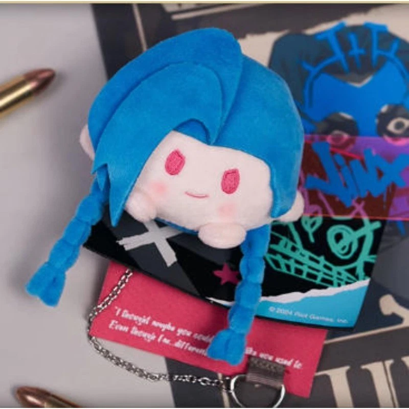 LOL Arcane Jinx Mini Doll Blind Box Heimerdinger League of Legends Plush 13cm - Image 3 of 4