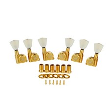 3x3 Off White Keystone Locking Tuners 18:1 Guitar Tuning Keys Locking Tuning Mac