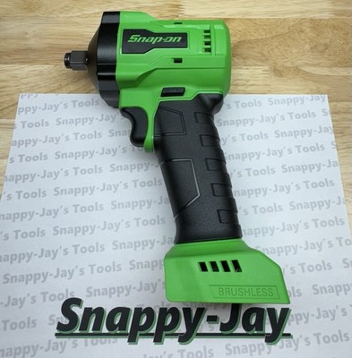 Snap-on Tools NEW GREEN 18v 1/2” Drive Compact Cordless BRUSHLESS