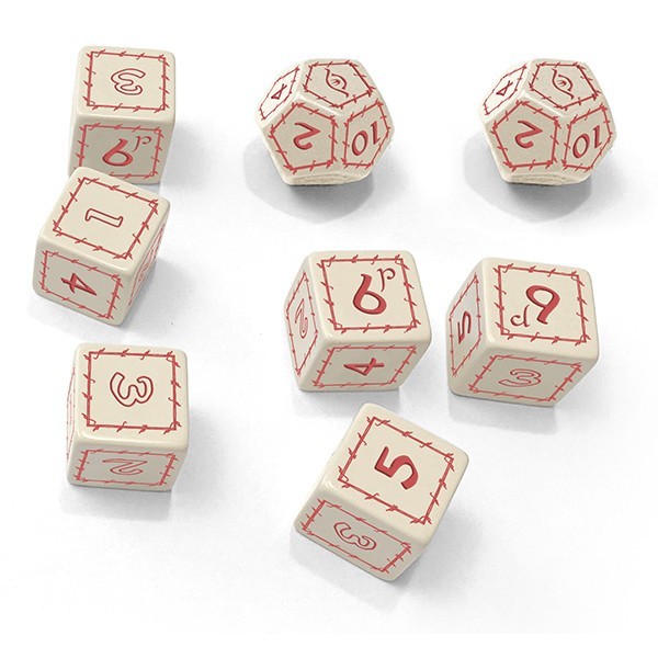 The One Ring - White Dice Set Tabletop RPG