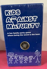 Kids Against Maturity Card Game-Family Party Game--ages 8+--New / Sealed