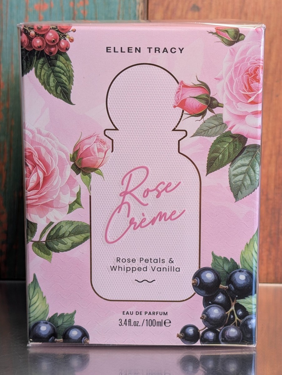 ROSE CREME by ELLEN TRACY EDP 3.4.fl oz 100ml ROSE PETALS
