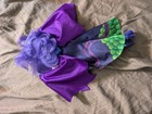 Disney Descendants Mal Doll Purple Wavy Hair Wings Dress Articulated — photo 3
