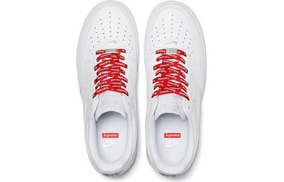 Supreme × Nike Air Force 1 Low 28サイズ Size 13 - Nike Air Force 1 x Supreme Low Box Logo - White