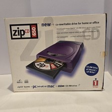 Iomega ZipCD 650 USB CD-R/RW External Drive 650 MB