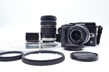 OLYMPUS PEN E-PL2 kit doppia lente nera quasi come nuova 1477 scatti dal Giappone