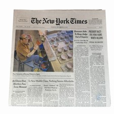 The New York Times Newspaper December 23 2025 Complete Print Paper UNREAD NYT The New York Times Newspaper December 23 2025 Complete Print Paper UNREAD NYT