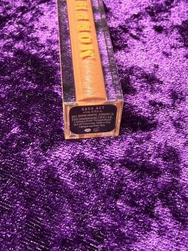 Morphe Lipgloss SASS ACT ~ Iridescent Lipgloss ~ EINGESTELLT SELTEN NEU OHNE ETIKETT - Bild 3 von 3