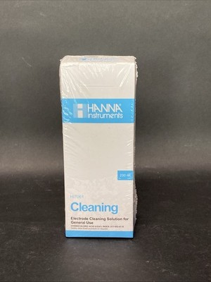 Electrode Cleaning Solution (230 ml)  HI7061M  - Hanna Instruments New K5