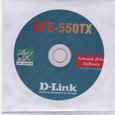 D-Link Managed PCI Network Adapter DFE-550TX Driver Software Install CD-ROM 2000