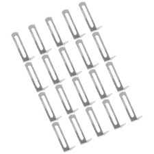 20 Pcs Staffe Angolari Mensole Staffa Per Mensola Ferramenta Mobili