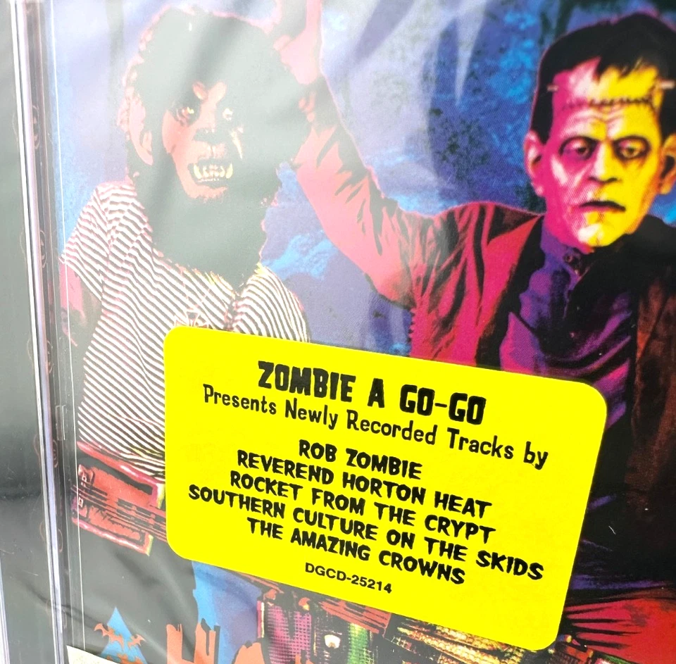 Halloween Hootenanny - Rob Zombie,  Rev Horton Heat [ RARE NEW CD + Hype! 1998 ] - Image 4 of 4