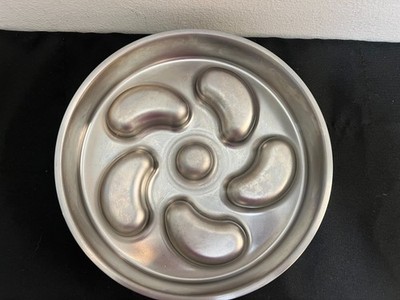 Feedoo Slow Feeder Dog Bowl Stainless Steel Non Slip 8 In Medium Large