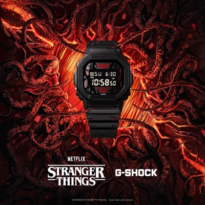  Casio G-Shock  Stranger Things DW-5600STT-1ER  Limited