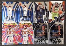 Karl Anthony Towns Panini Timberwolves Knicks Topps Prizm Insert (8) Lot Mosaic