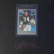 Fleer 91 Team NFL Football Bo Jackson Football Baseball Moon Playing Card 