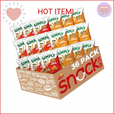 Simply, Cheetos White Cheddar Puffs & Crunchy Variety Pack, 0.875 Ounce (Pack of