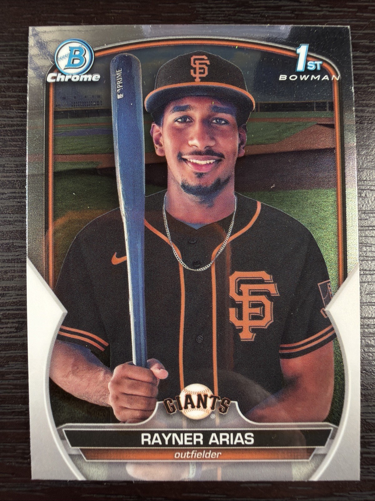 2023 Bowman Chrome #BCP-222 Rayner Arias 1st Bowman Prospect