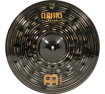 Meinl Classics Custom Dark 18'' Crash Becken Cymbal Schlagzeug Drums B10 Bronze