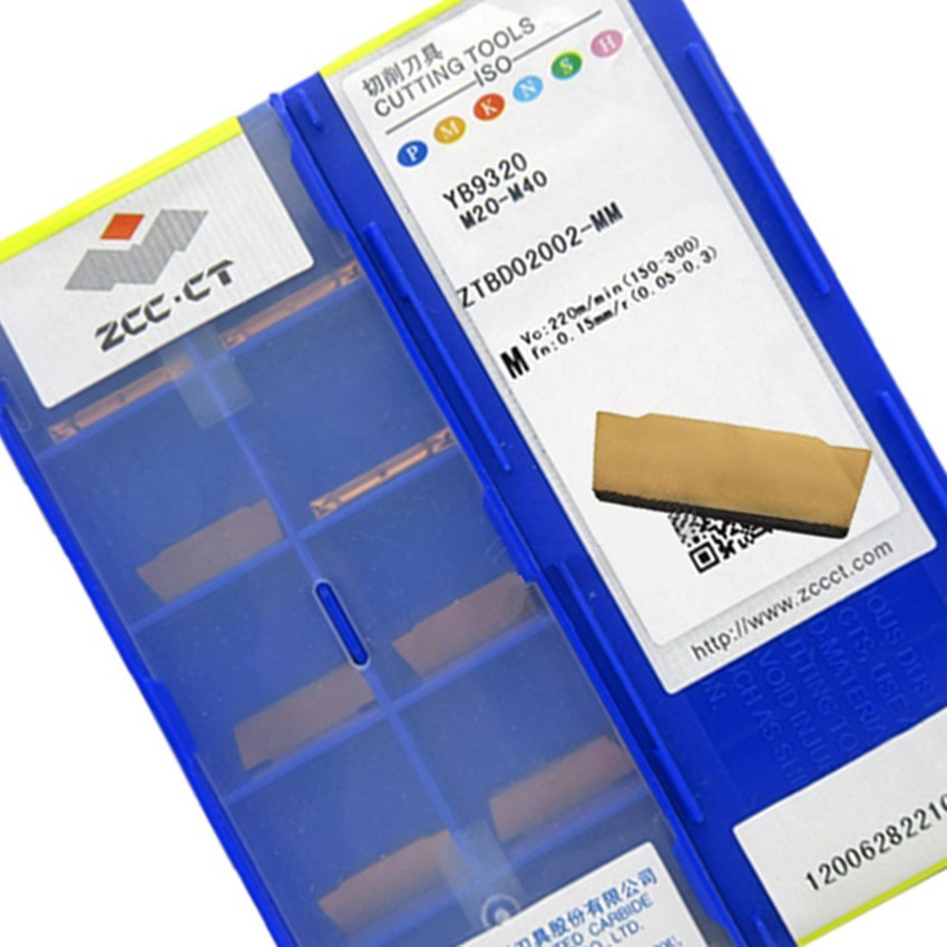 10pcs ZTBD02002-MM YB9320 ZCC.CT CNC blade TOOL Carbide Inserts