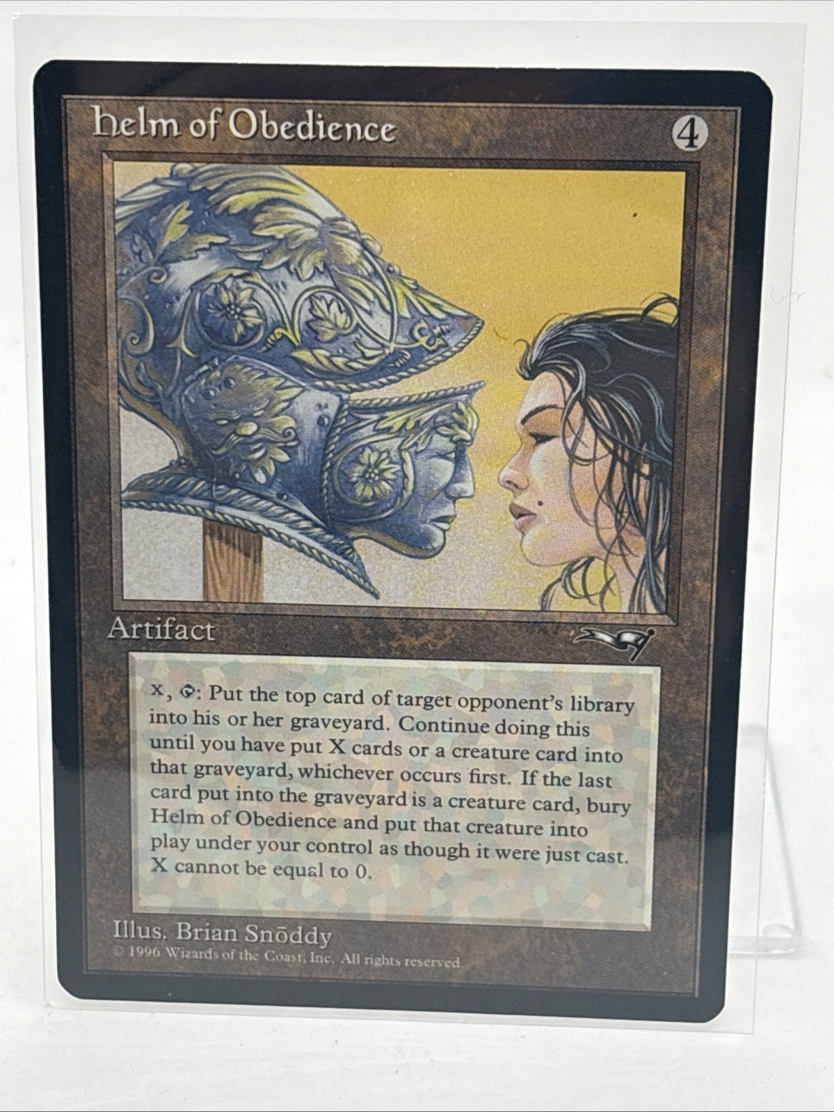 MTG English Helm of Obedience NM Normal Alliances