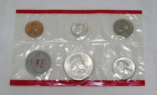 1963 US Mint Proof Set - Denver - 90% Silver - Uncirculated - No Envelope