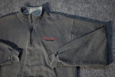 Vintage Wilson Pro 5000 1/4 Zip Pullover Sweatshirt Men XL Gray