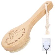 Vegetable Brush Cleaning Brush with Long Handle for Potato Carrot Cucumber and 
