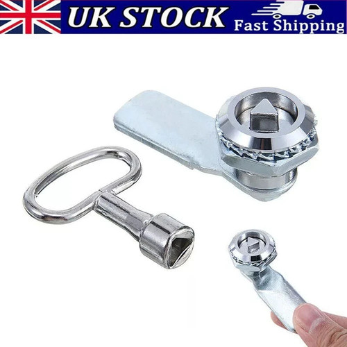 Gas Meter Cam Lock & Key Gas Electric Meter Door Cabinet Box Latch ...