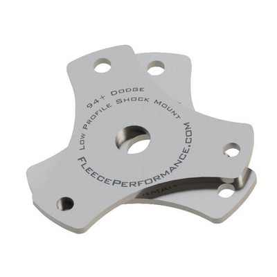 Fleece Performance FPE-LPSM Low Profile Shock Mounts for 1994-13 Dodge Ram 2500
