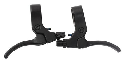 BMX Bremshebel PAAR KHE PRISM 6061 Aluminium 2-Finger schwarz nur 168g