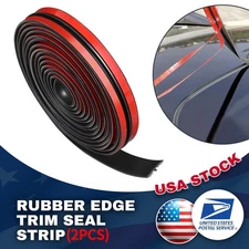 20FT/6M Car Door Edge Trim Lock Guard Moulding Rubber Seal Strip Protector NEW