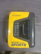Sony Walkman Sports Cassette Player / FM/AM Radio WM-AF59 *TESTED