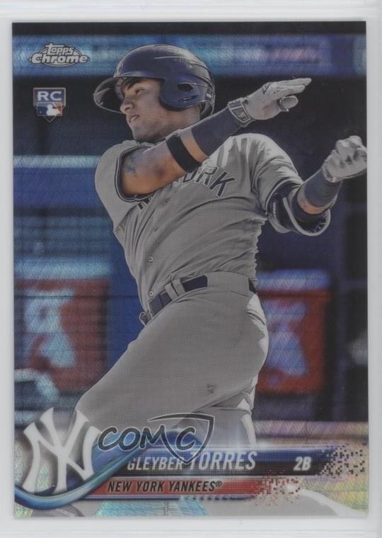 2018 Topps Chrome Prism Refractor Gleyber Torres #31 01v6