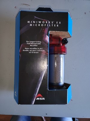 MSR Miniworks  EX Microfilter  Water Filtration System