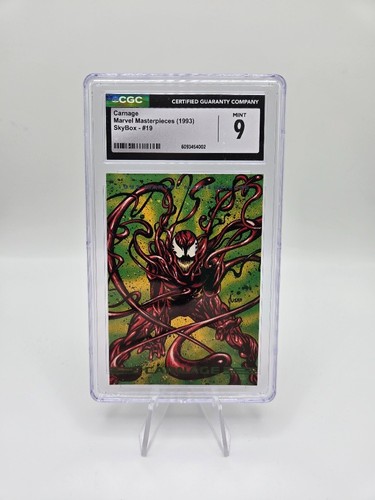 1993 Marvel Masterpieces #19 Carnage CGC 9