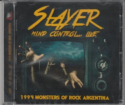 CD SLAYER - MIND CONTROL LIVE - 1994 MONSTERS OF ROCK ARGENTINE neuf scellé - Photo 1/2