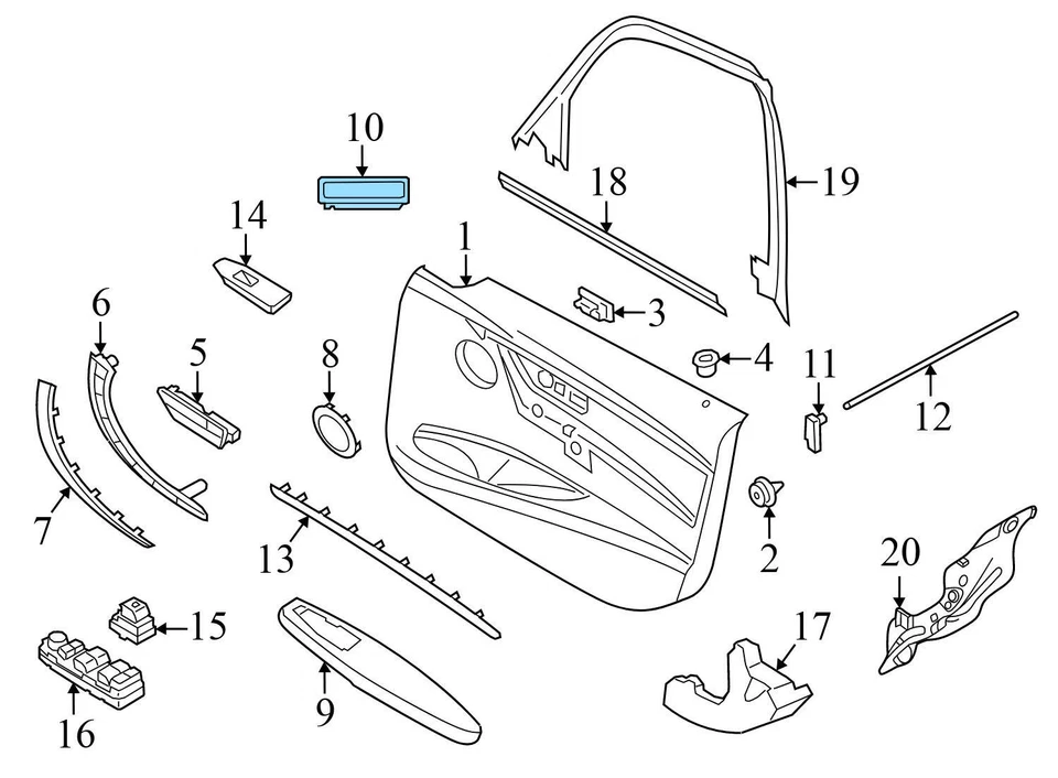 BMW 750LI XDRIVE 2016-2019 - Luz LED interior 9270505 Foto 3 de 4